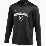 Nashville Classical Charter School West AC Nike Men's Dri-Fit Lightweight Hoodie Front Thumbnail