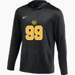 Grambling Kittens AC Nike Men's Dri-Fit Lightweight Hoodie Front Thumbnail