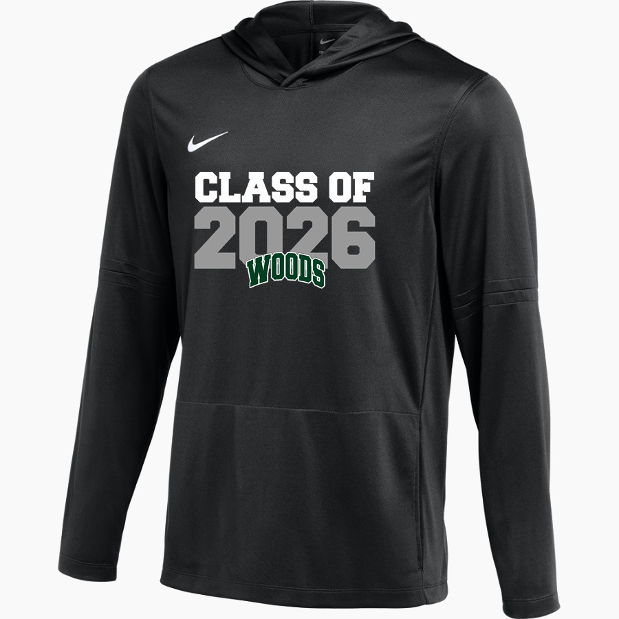 Woods Charter Wolves AC Nike Men's Dri-Fit Lightweight Hoodie