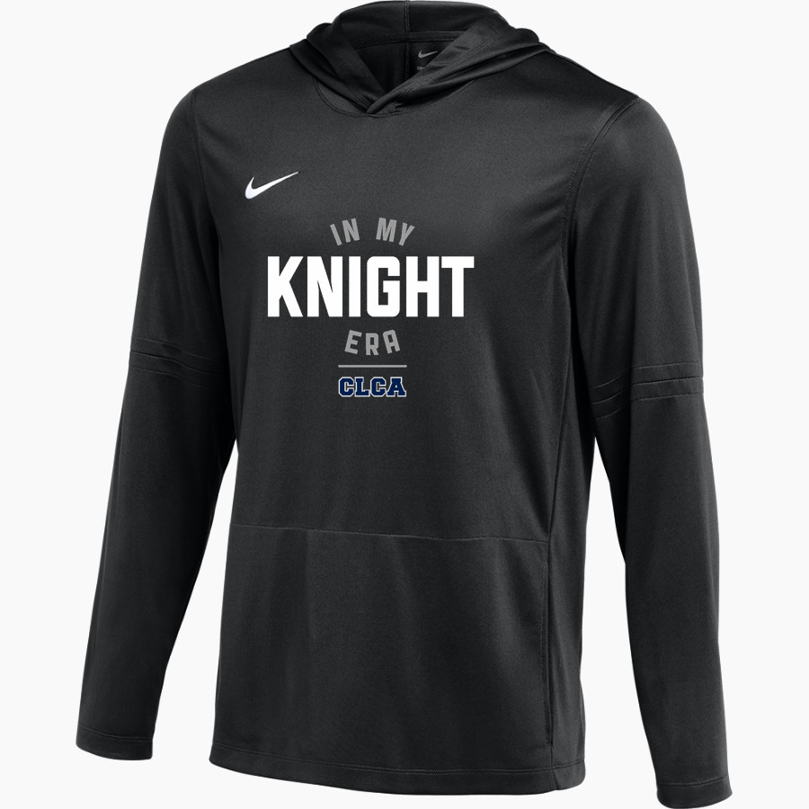 Crown of Life Knights <span class="pdp-name-mascot">Crown of Life Christian Academy Knights</span> AC Nike Men's Dri-Fit Lightweight Hoodie