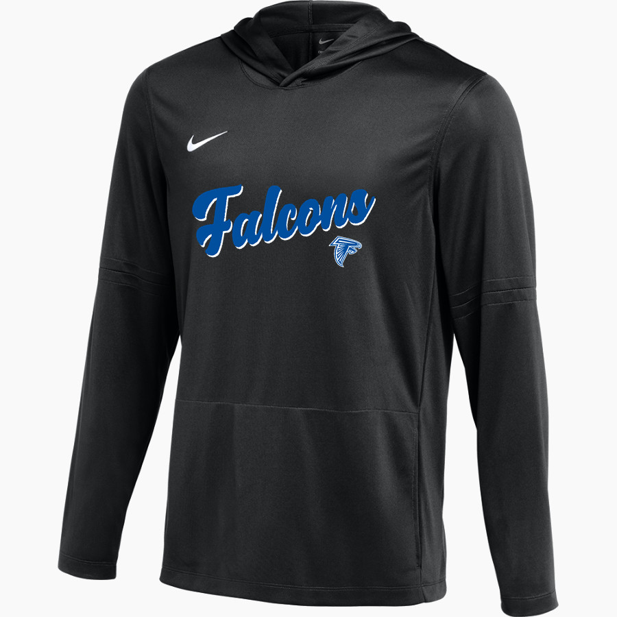 AMHERST HIGH SCHOOL FALCONS <span class="pdp-name-mascot">AMHERST FALCONS</span> AC Nike Men's Dri-Fit Lightweight Hoodie