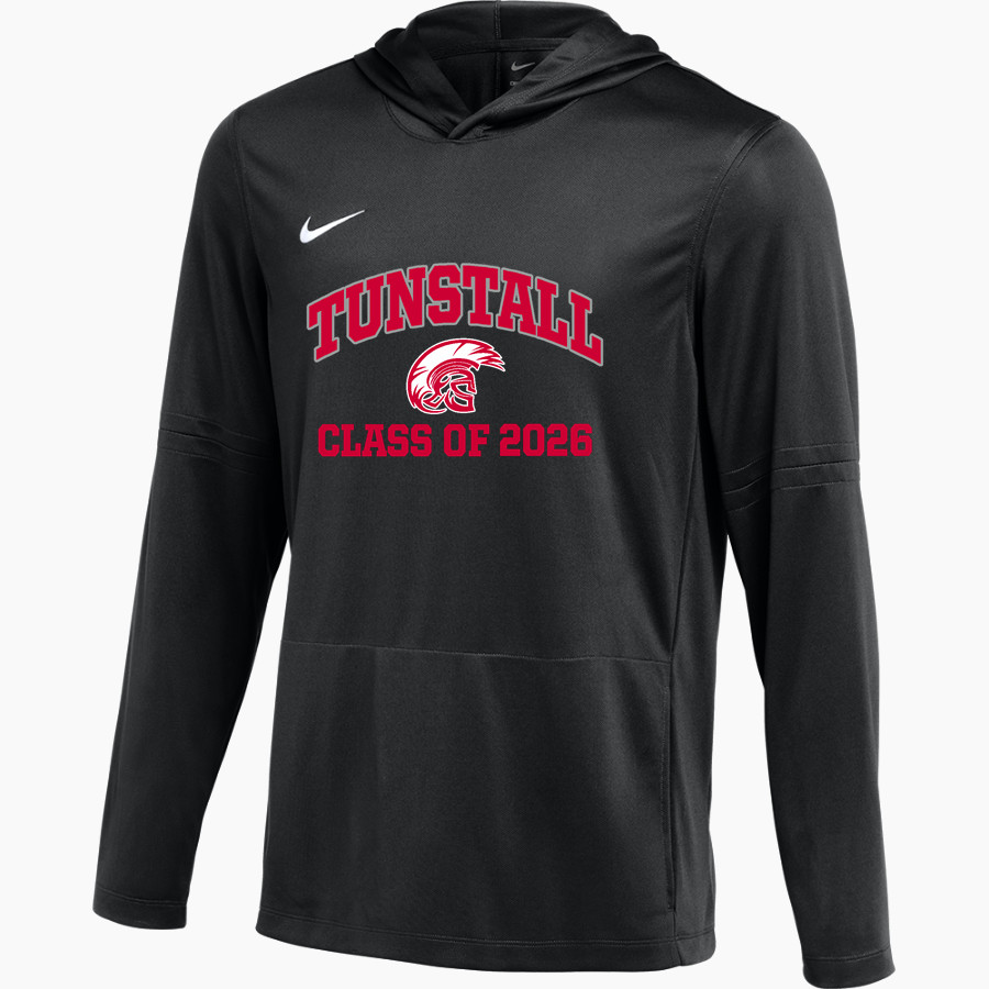 TUNSTALL SENIOR HIGH SCHOOL TROJANS <span class="pdp-name-mascot">TUNSTALL TROJANS</span> AC Nike Men's Dri-Fit Lightweight Hoodie