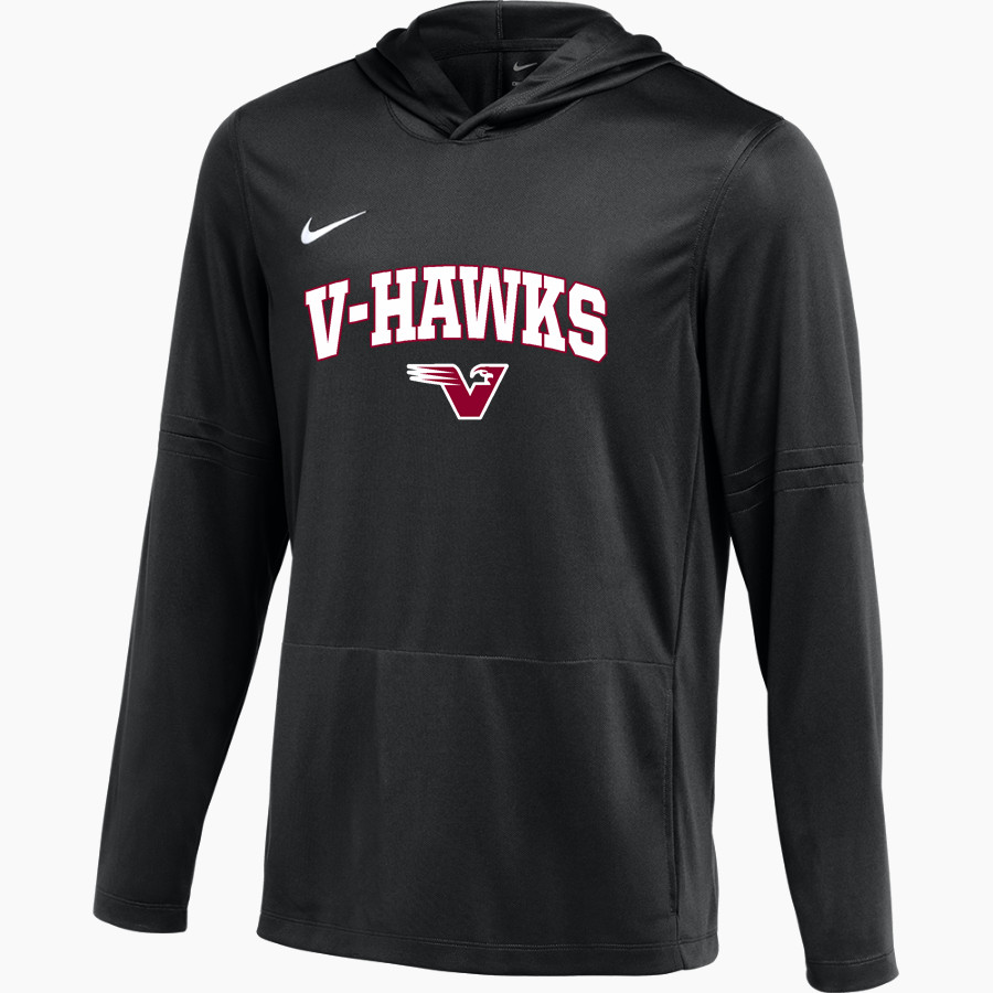 Viterbo V-Hawks <span class="pdp-name-mascot">Viterbo V-Hawks</span> AC Nike Men's Dri-Fit Lightweight Hoodie