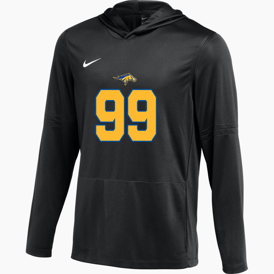 Monroe University-New Rochelle Mustangs AC Nike Men's Dri-Fit Lightweight Hoodie