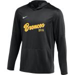 Bark River-Harris Broncos <span class="pdp-name-mascot">Bark-River Harris High School Broncos</span> AC Nike Men's Dri-Fit Lightweight Hoodie Front Thumbnail