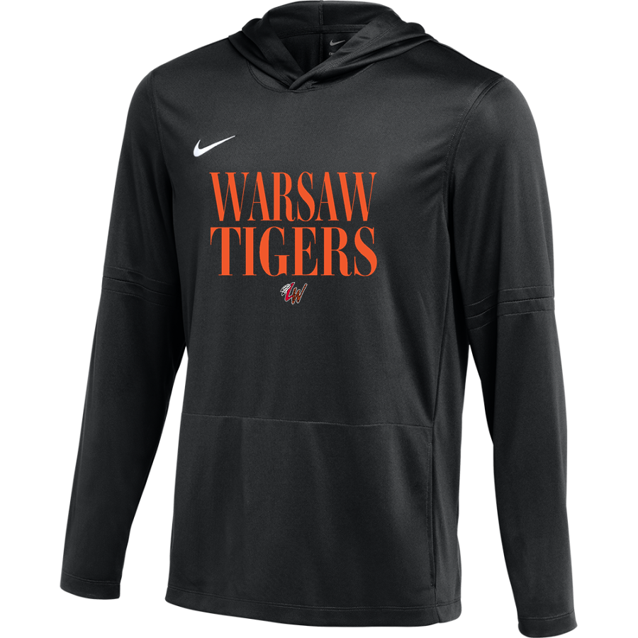 WARSAW HIGH SCHOOL TIGERS <span class="pdp-name-mascot">WARSAW TIGERS</span> AC Nike Men's Dri-Fit Lightweight Hoodie