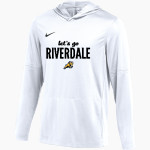 RIVERDALE HIGH SCHOOL RAMS <span class="pdp-name-mascot">RIVERDALE RAMS</span> AC Nike Men's Dri-Fit Lightweight Hoodie Front Thumbnail
