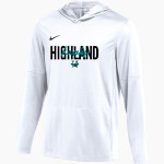 Highland Hawks <span class="pdp-name-mascot">Highland Hawks</span> AC Nike Men's Dri-Fit Lightweight Hoodie Front Thumbnail