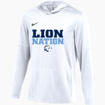 Columbus Torah Academy Lions AC Nike Men's Dri-Fit Lightweight Hoodie Front Thumbnail