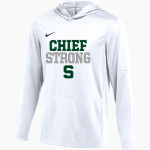 SHIOCTON HIGH SCHOOL CHIEFS <span class="pdp-name-mascot">SHIOCTON CHIEFS</span> AC Nike Men's Dri-Fit Lightweight Hoodie Front Thumbnail