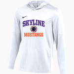 Skyline Gila River Mustangs <span class="pdp-name-mascot">Skyline Mustangs</span> AC Nike Men's Dri-Fit Lightweight Hoodie Front Thumbnail