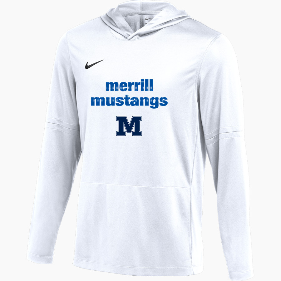 Merrill Mustangs AC Nike Men's Dri-Fit Lightweight Hoodie