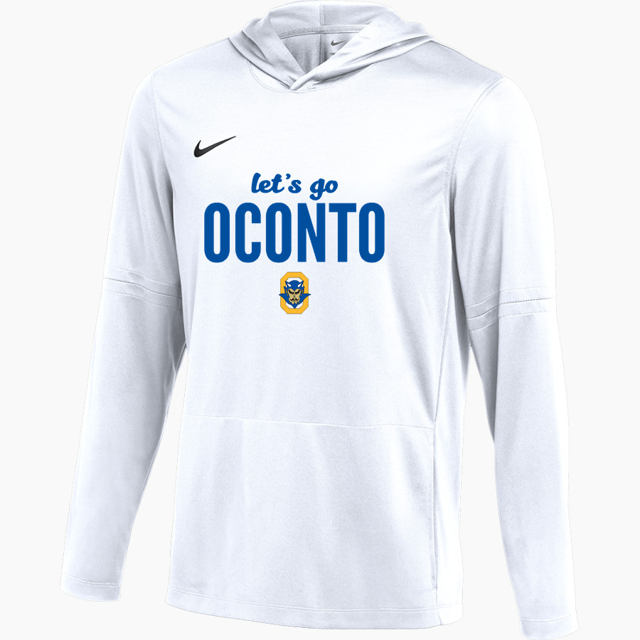 OCONTO HIGH SCHOOL BLUE DEVILS AC Nike Men's Dri-Fit Lightweight Hoodie