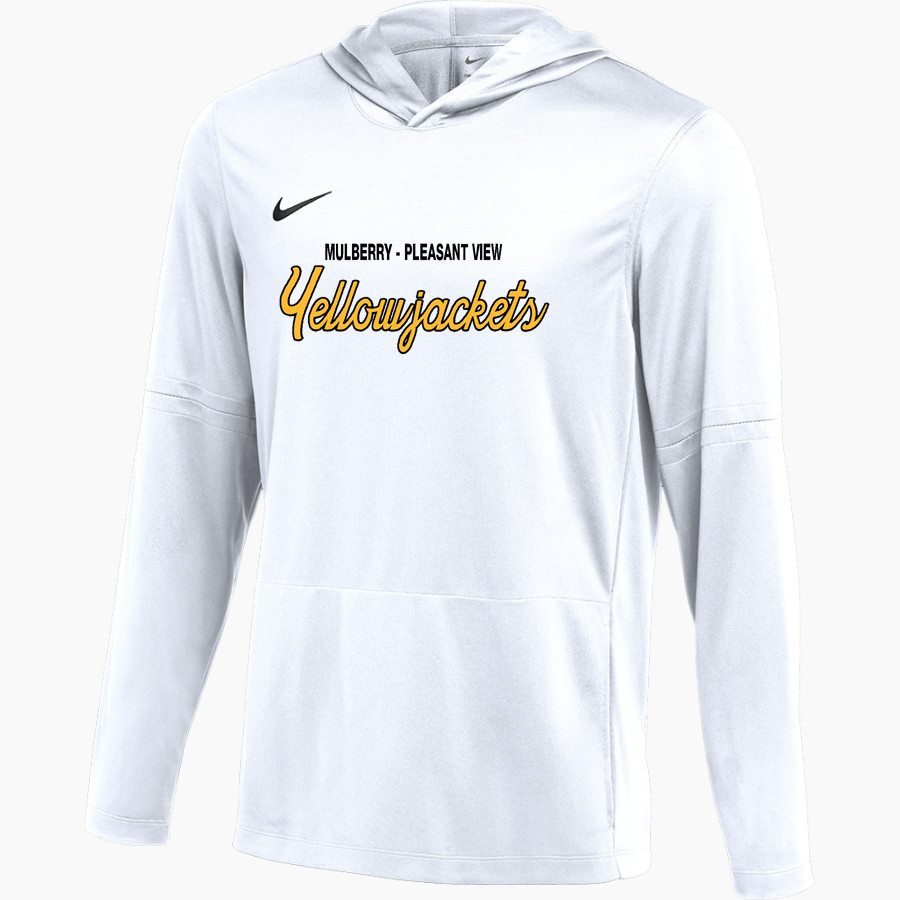 Mulberry - Pleasant View Yellowjackets <span class="pdp-name-mascot">Mulberry - Pleasant View Yellowjackets</span> AC Nike Men's Dri-Fit Lightweight Hoodie