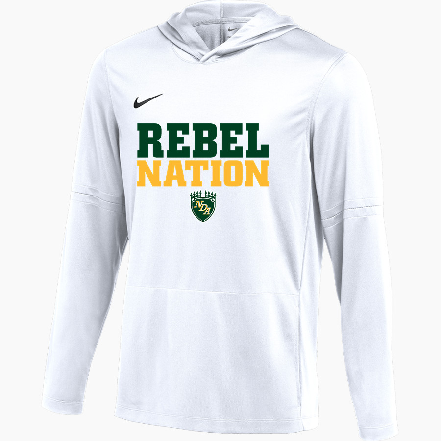 Notre Dame Academy Rebels official sideline store AC Nike Men's Dri-Fit Lightweight Hoodie