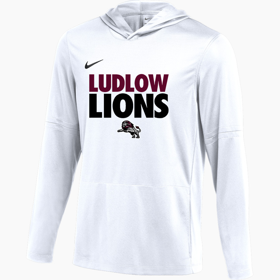 Ludlow Lions <span class="pdp-name-mascot">Lions</span> AC Nike Men's Dri-Fit Lightweight Hoodie