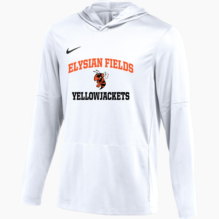 ELYSIAN FIELDS HIGH SCHOOL YELLOWJACKETS <span class="pdp-name-mascot">ELYSIAN FIELDS YELLOWJACKETS</span> AC Nike Men's Dri-Fit Lightweight Hoodie