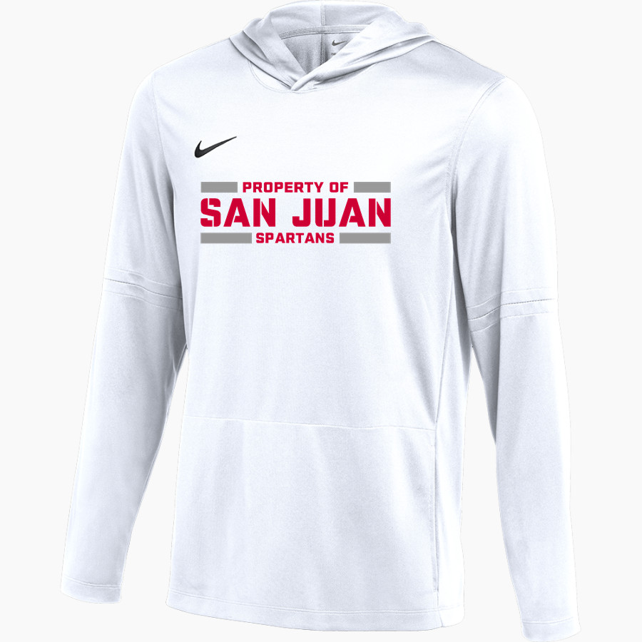 San Juan Spartans <span class="pdp-name-mascot">San Juan Spartans</span> AC Nike Men's Dri-Fit Lightweight Hoodie