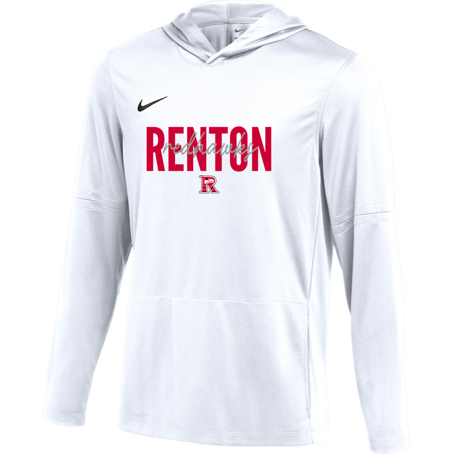 RENTON HIGH SCHOOL RedHawks <span class="pdp-name-mascot">RENTON INDIANS</span> AC Nike Men's Dri-Fit Lightweight Hoodie