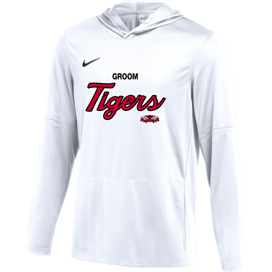 GROOM HIGH SCHOOL TIGERS <span class="pdp-name-mascot">GROOM TIGERS</span> AC Nike Men's Dri-Fit Lightweight Hoodie