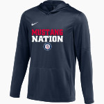 Crimson Cliffs Mustangs <span class="pdp-name-mascot">Crimson Cliffs Mustangs</span> AC Nike Men's Dri-Fit Lightweight Hoodie Front Thumbnail