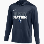 Word of Life Huskies AC Nike Men's Dri-Fit Lightweight Hoodie Front Thumbnail