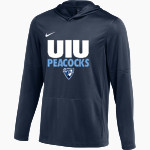 Upper Iowa University Peacocks <span class="pdp-name-mascot">UIU Peacocks</span> AC Nike Men's Dri-Fit Lightweight Hoodie Front Thumbnail
