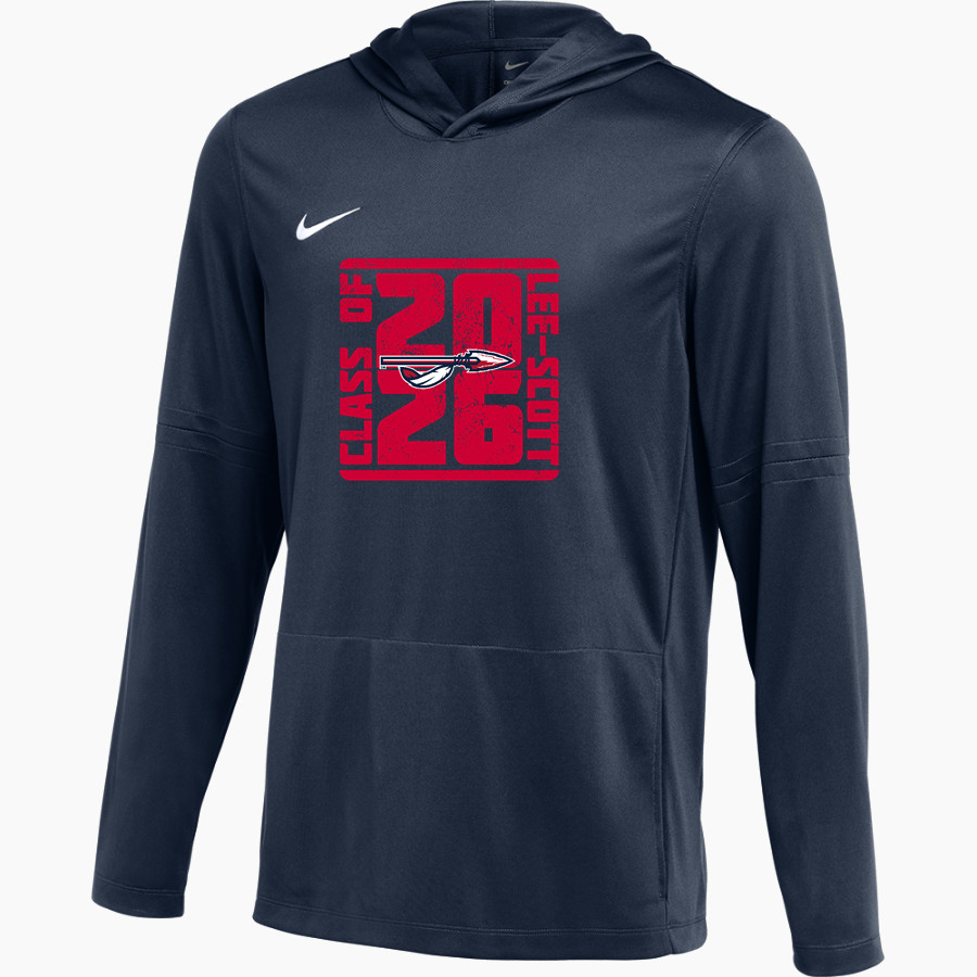 Lee-Scott Warriors <span class="pdp-name-mascot">Lee-Scott Warriors</span> AC Nike Men's Dri-Fit Lightweight Hoodie