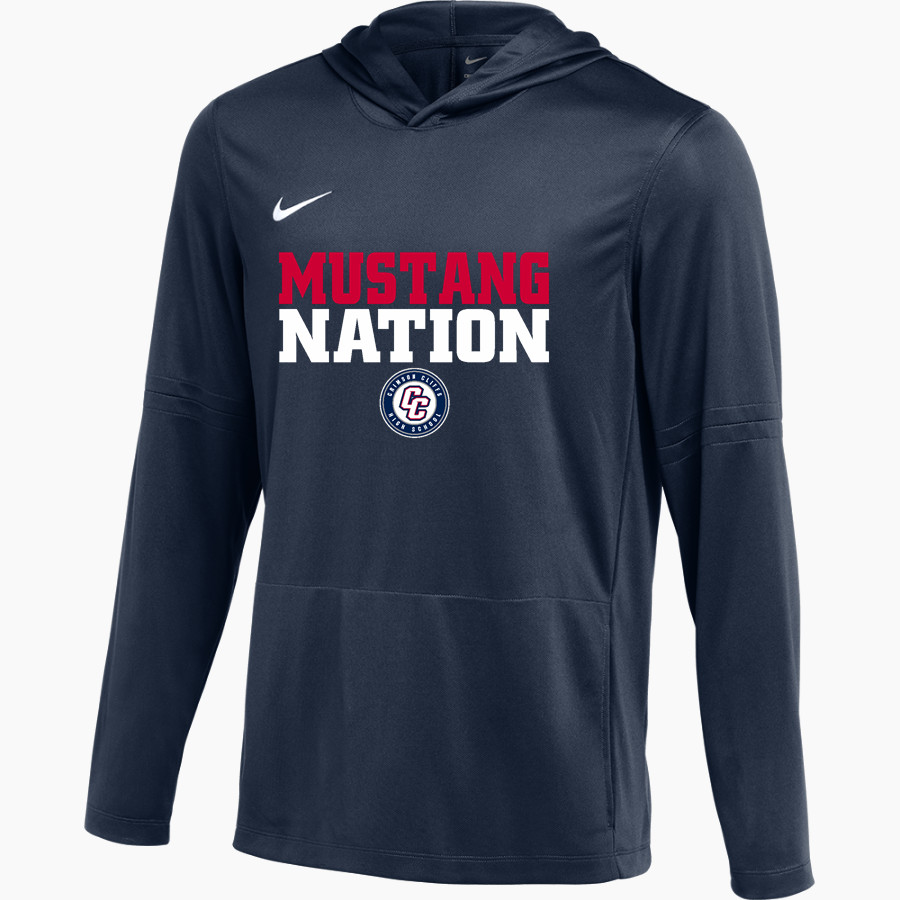 Crimson Cliffs Mustangs <span class="pdp-name-mascot">Crimson Cliffs Mustangs</span> AC Nike Men's Dri-Fit Lightweight Hoodie