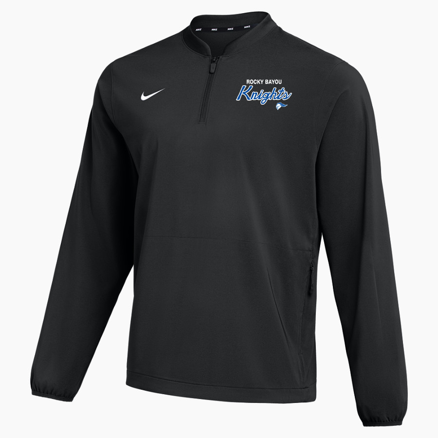 ROCKY BAYOU CHRISTIAN SCHOOL KNIGHTS Nike Men's Long Sleeve Windshirt