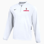 Pope Francis Cardinals Nike Men's Long Sleeve Windshirt Front Thumbnail