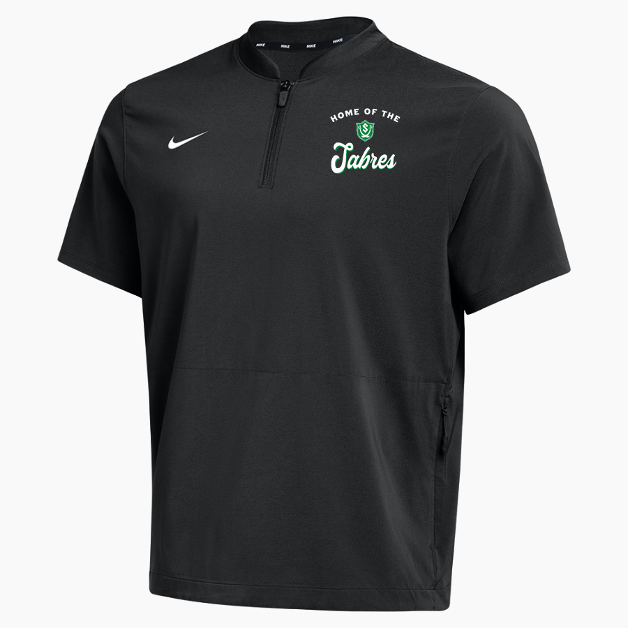 Schalmont Sabres Nike Men's Short Sleeve Windshirt
