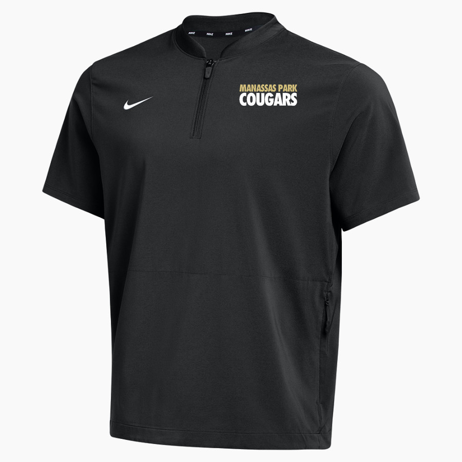 Manassas Park Cougars Nike Men's Short Sleeve Windshirt