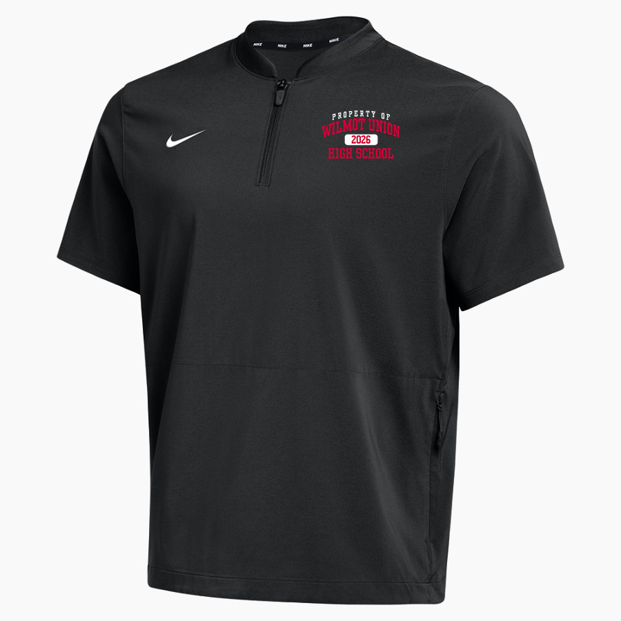 WILMOT UNION HIGH SCHOOL PANTHERS <span class="pdp-name-mascot">WILMOT PANTHERS</span> Nike Men's Short Sleeve Windshirt