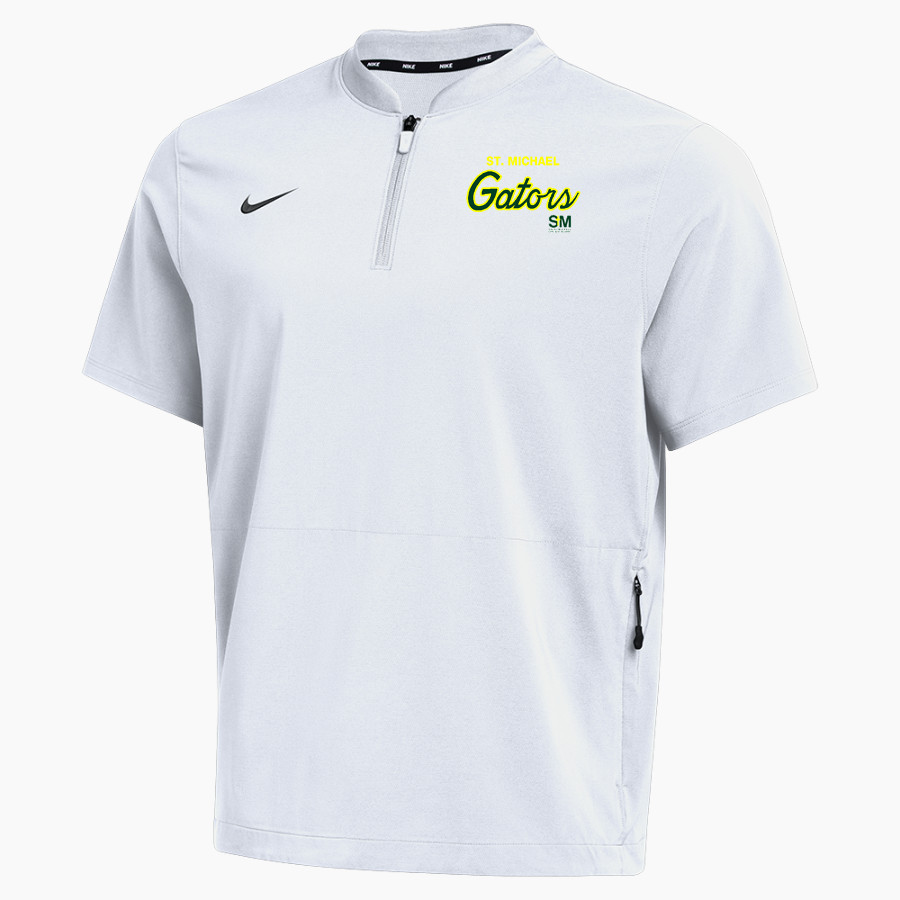St. Michael Gators Nike Men's Short Sleeve Windshirt