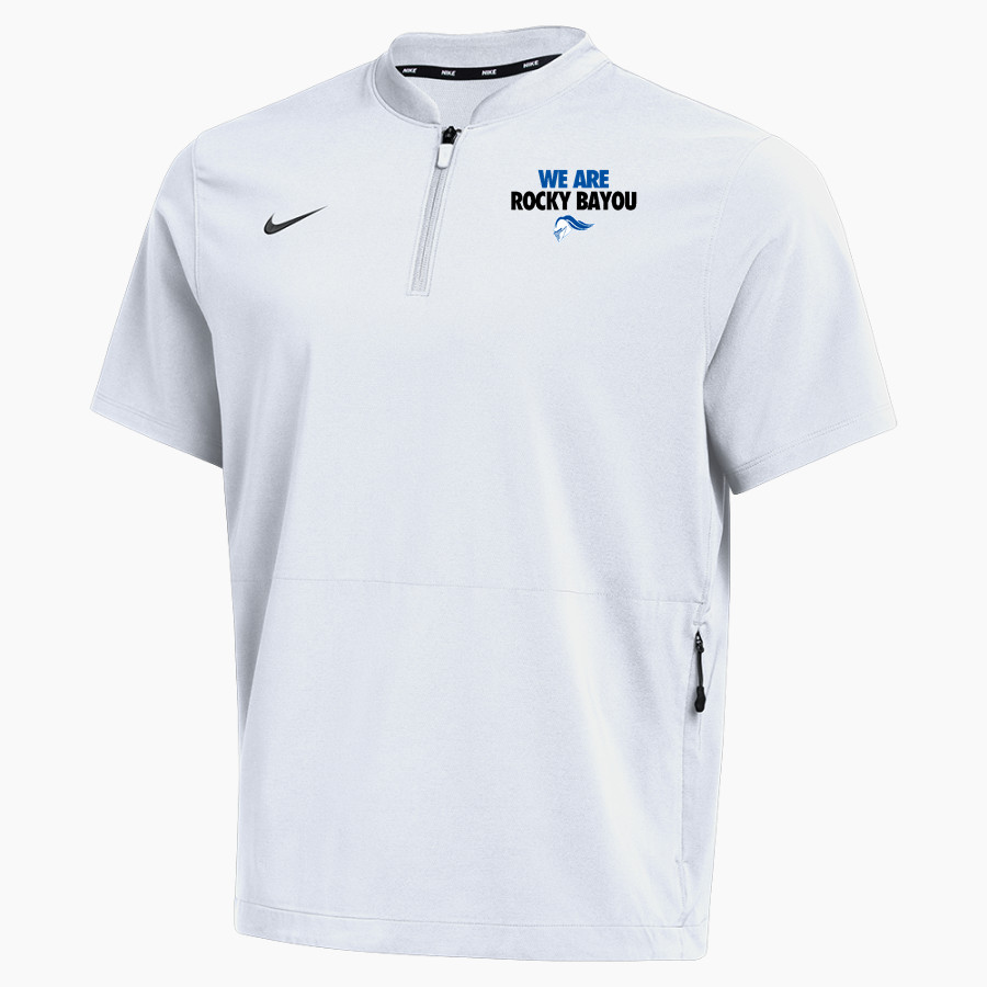 ROCKY BAYOU CHRISTIAN SCHOOL KNIGHTS Nike Men's Short Sleeve Windshirt