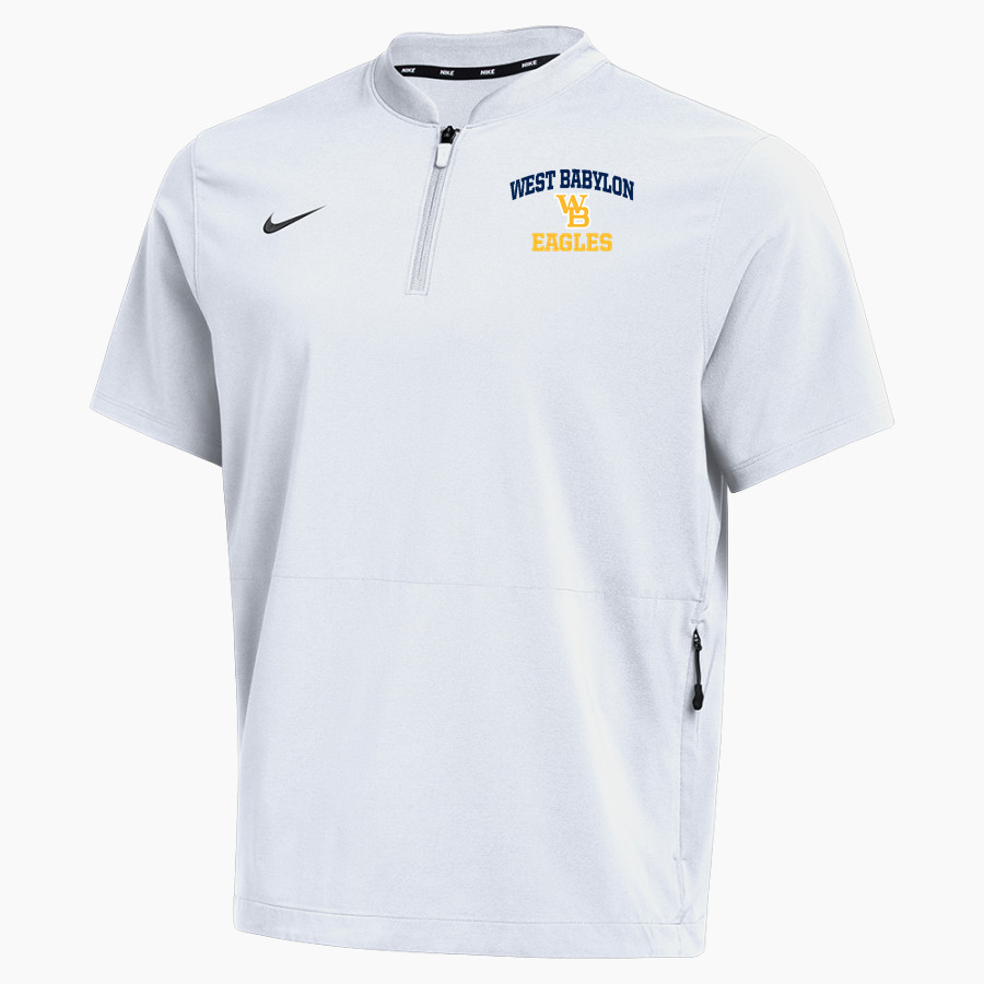 West Babylon Eagles <span class="pdp-name-mascot">West Babylon Eagles</span> Nike Men's Short Sleeve Windshirt