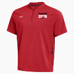 DOVER HIGH SCHOOL LONGHORNS Nike Men's Short Sleeve Windshirt Front Thumbnail