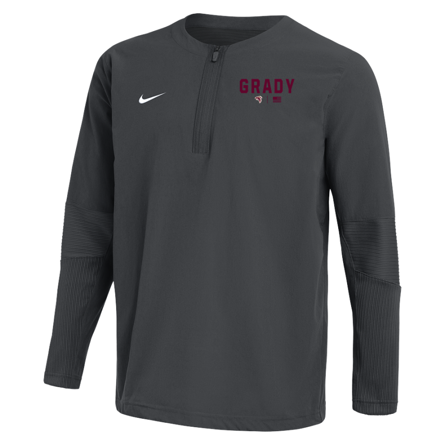 WM E GRADY VOC TECH SCHOOL FALCONS <span class="pdp-name-mascot">GRADY HIGH SCHOOL FALCONS</span> Nike Men's Dri-FIT Lightweight Player Pullover