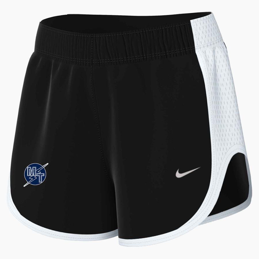 MANHEIM TOWNSHIP HIGH SCHOOL BLUE STREAKS <span class="pdp-name-mascot">MANHEIM TOWNSHIP BLUE STREAKS</span> Nike Women's Tempo Dri-FIT Mid-Rise 3in Short