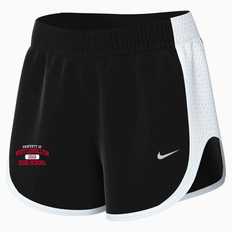 WEST CARROLLTON HIGH SCHOOL PIRATES <span class="pdp-name-mascot">WEST CARROLLTON PIRATES</span> Nike Women's Tempo Dri-FIT Mid-Rise 3in Short