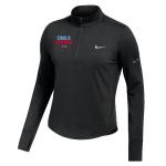 EISENHOWER HIGH SCHOOL EAGLES <span class="pdp-name-mascot">EISENHOWER EAGLES</span> Nike Women's Dri-FIT Swift UV Half-Zip Top Front Thumbnail