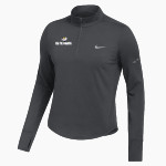 Lebanon Valley Dutchmen Athletics <span class="pdp-name-mascot">Lebanon Valley College Dutchmen</span> Nike Women's Dri-FIT Swift UV Half-Zip Top Front Thumbnail