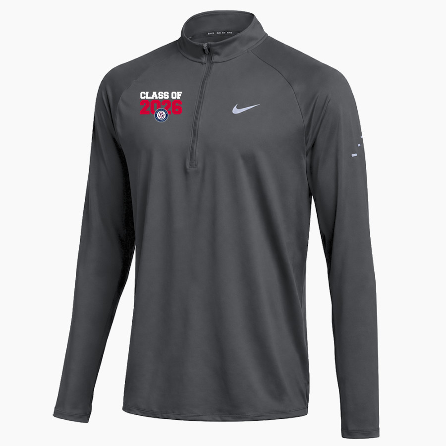 Crimson Cliffs Mustangs <span class="pdp-name-mascot">Crimson Cliffs Mustangs</span> Nike Men's Dri-Fit Stride Half-Zip Midlayer