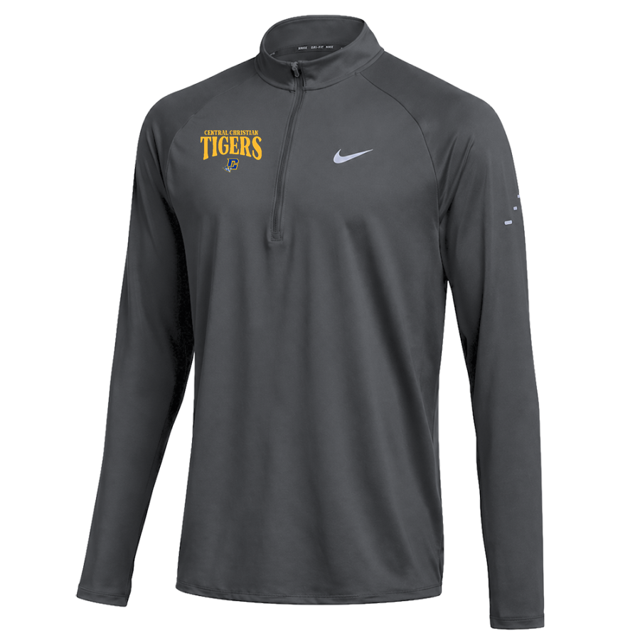 Central Christian Tigers <span class="pdp-name-mascot">Central Christian College Tigers</span> Nike Men's Dri-Fit Stride Half-Zip Midlayer