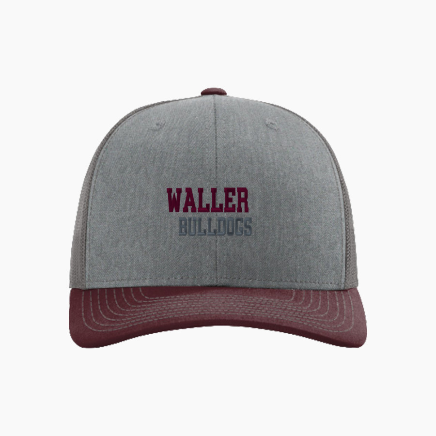 Waller Bulldogs <span class="pdp-name-mascot">Waller Bulldogs</span> Richardson Trucker Cap