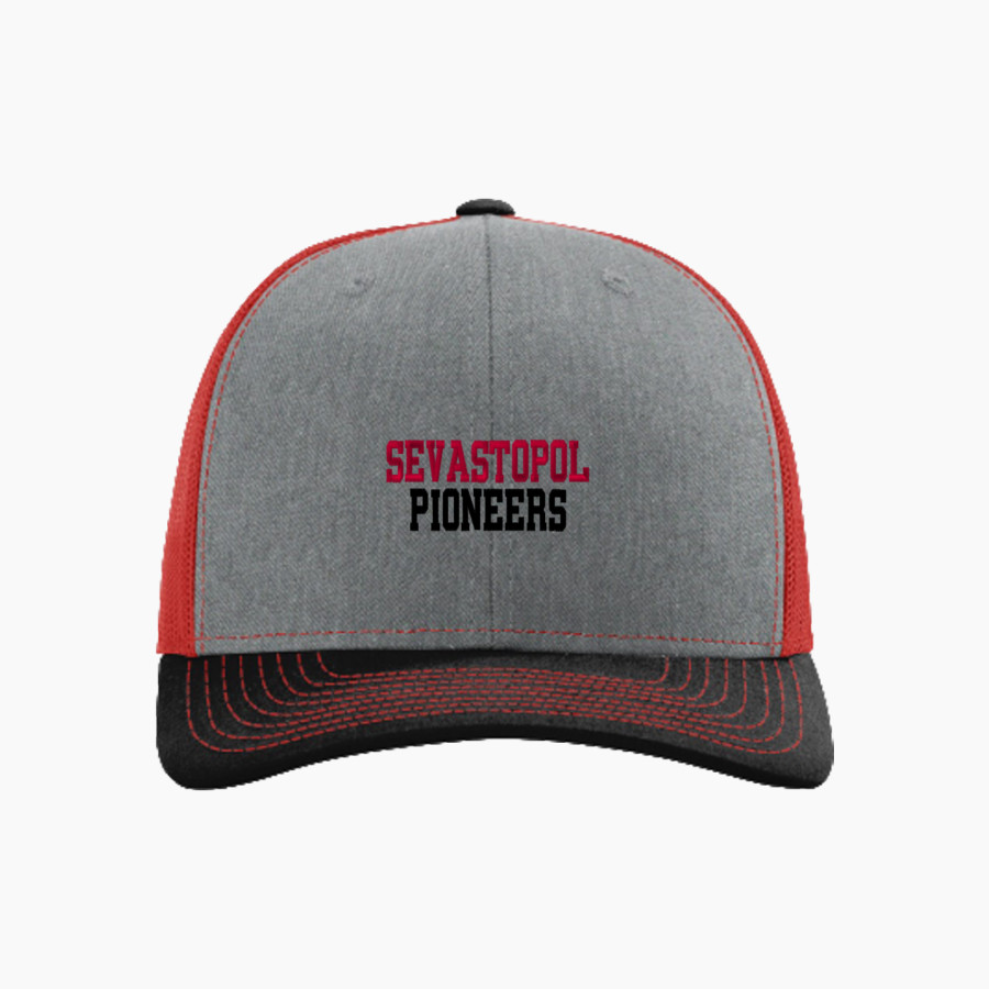SEVASTOPOL HIGH SCHOOL PIONEERS <span class="pdp-name-mascot">SEVASTOPOL PIONEERS</span> Richardson Trucker Cap