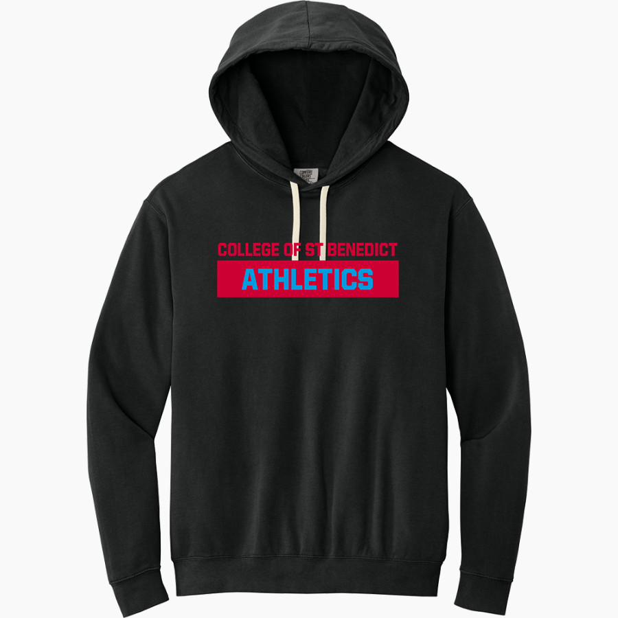 COLLEGE OF ST BENEDICT Bennies <span class="pdp-name-mascot">COLLEGE OF ST BENEDICT</span> Comfort Colors Adult Lightweight Hooded Sweatshirt