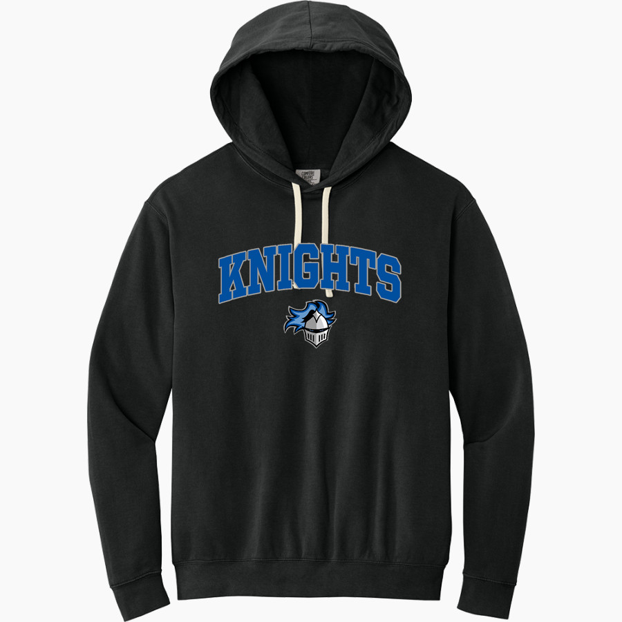 South Arbor Knights <span class="pdp-name-mascot">South Arbor Charter Academy Knights</span> Comfort Colors Adult Lightweight Hooded Sweatshirt