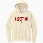 Cupertino High School Pioneers <span class="pdp-name-mascot">Cupertino High School Pioneers</span> Comfort Colors Adult Lightweight Hooded Sweatshirt Front Thumbnail